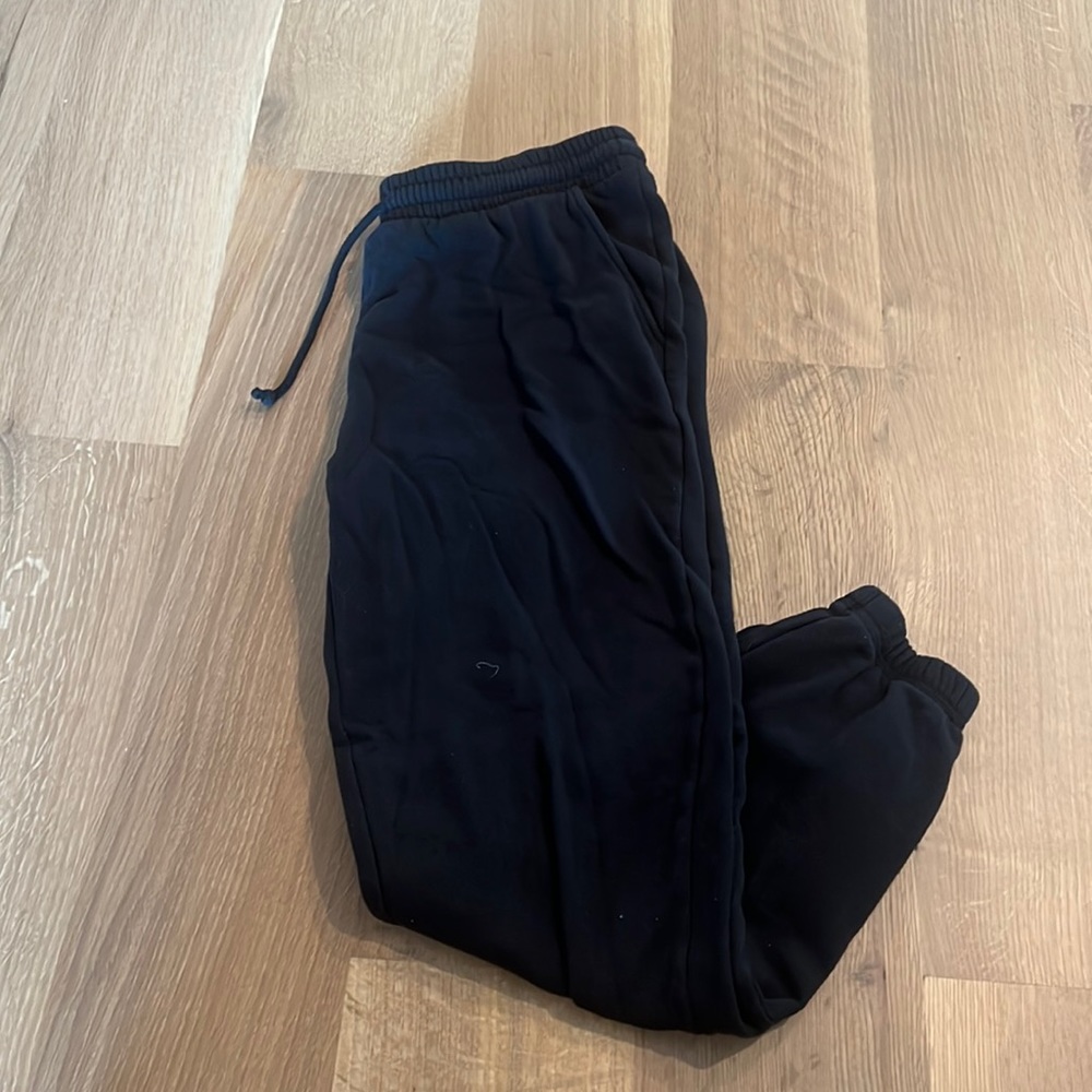 Black Sweatpants Size M w pockets